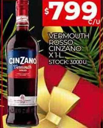 Supermercados DIA Vermouth rosso cinzano oferta