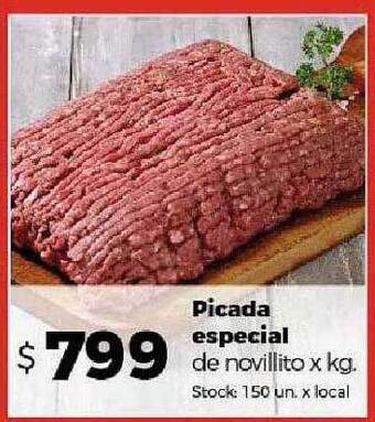 Disco Picada especial de novillito x kg oferta