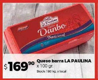 Disco Queso barra la paulina oferta
