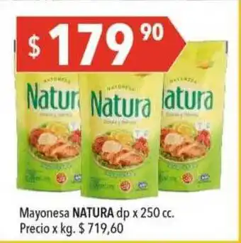 Hergo Mayonesa natura dp x cc precio x kg oferta