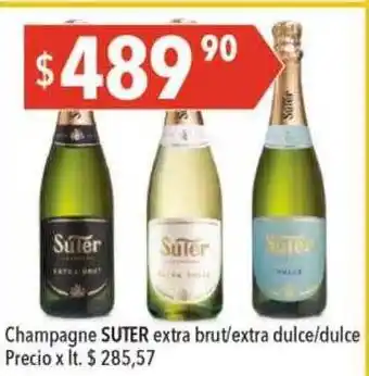 Hergo Champagne suter extra brut-extra dulce-dulce oferta