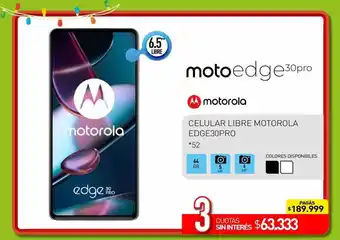 La Anonima Moto edge 30pro motorola oferta