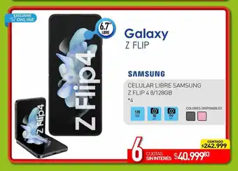 La Anonima Galaxy z flip samsung oferta