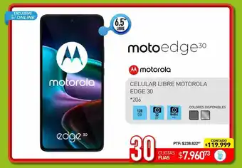La Anonima Moto edge 30 motorola oferta