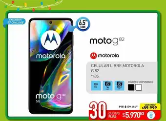 La Anonima Moto g82 motorola oferta
