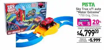 La Anonima Pista sky trux c 1 auto oferta