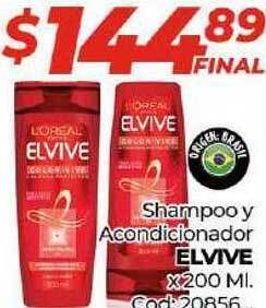 Diarco Elvive Shampoo y Acondicionador x 200ml oferta
