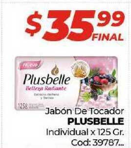 Diarco Plusbelle Jabón De Tocador Individual x 125gr oferta