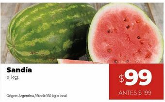 Disco Sandía kg oferta