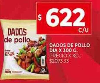 Supermercados DIA Dados de pollo dia oferta