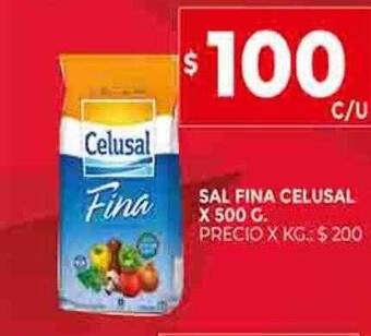 Supermercados DIA Sal fina celusal oferta