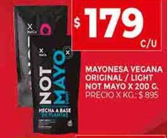 Supermercados DIA Mayonesa vegana original light not mayo oferta