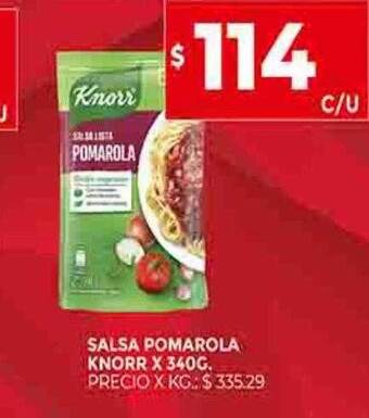 Supermercados DIA Salsa pomarola knorr oferta