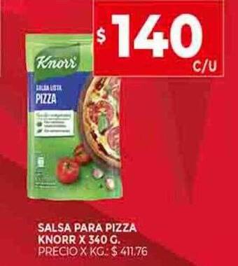 Supermercados DIA Salsa para pizza knorr oferta