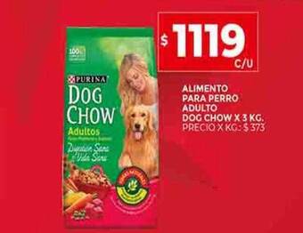 Supermercados DIA Alimento para perro adulto dog chow oferta