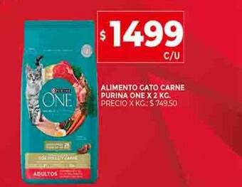Supermercados DIA Alimento gato carne purina one oferta