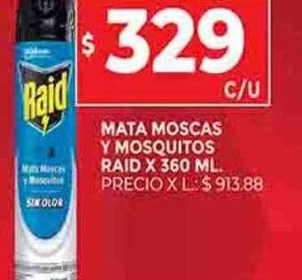 Supermercados DIA Mata moscas y mosquitos raid oferta