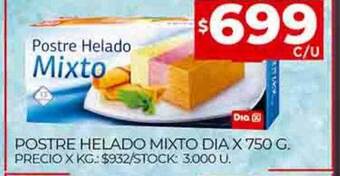 Supermercados DIA Postre helado mixto dia oferta