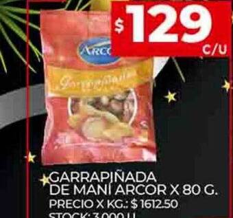 Supermercados DIA Garrapiñada de maní arcor oferta