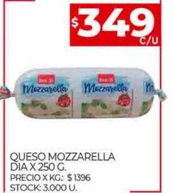 Supermercados DIA Queso mozzarella dia oferta