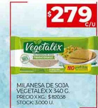 Supermercados DIA Milanesa de soja vegetaléx oferta