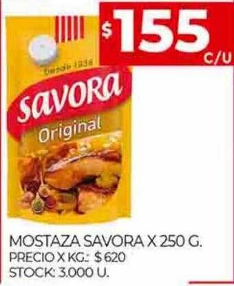 Supermercados DIA Mostaza savora oferta