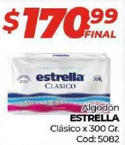 Diarco Estrella Algodón Clásico x 300gr oferta