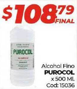 Diarco Purocol Alcohol Fino x 500ml oferta