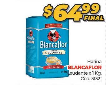 Diarco Blancaflor Harina Leudante x 1kg oferta