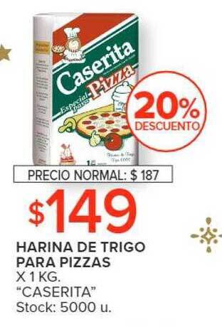 Carrefour Harina de trigo para pizzas oferta