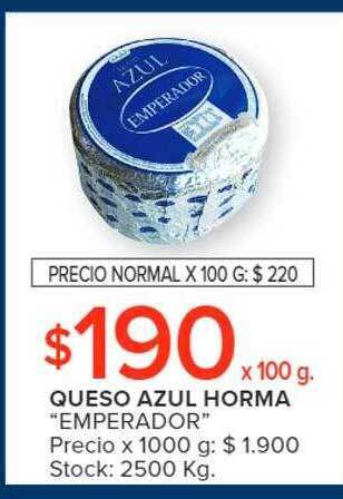 Carrefour Queso azul horma oferta