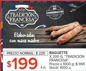 Carrefour Baguette oferta