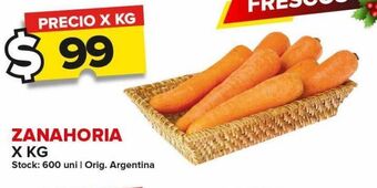 Carrefour Maxi Zanahoria x kg oferta