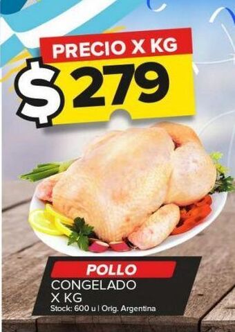 Carrefour Maxi Pollo congelado kg oferta
