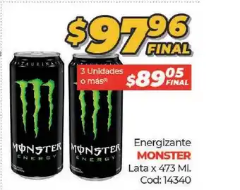 Diarco Monster Energizante Lata x 473ml oferta