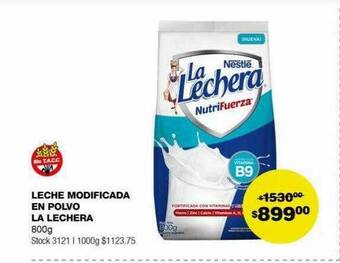 Atomo Conviene Leche modificada en polvo la lechera oferta