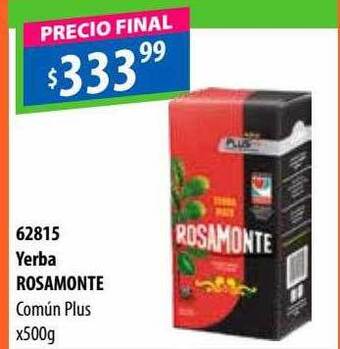 Micropack Yerba rosamonte común plus oferta