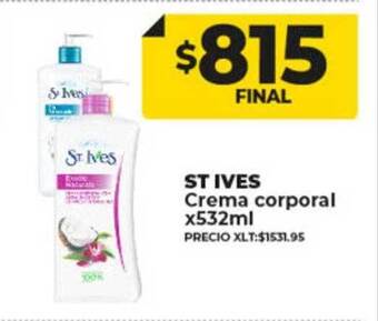 Supermayorista Vital St ives crema corporal oferta