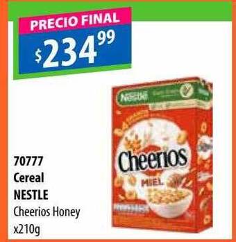 Micropack Cereal nestle cheerios honey oferta