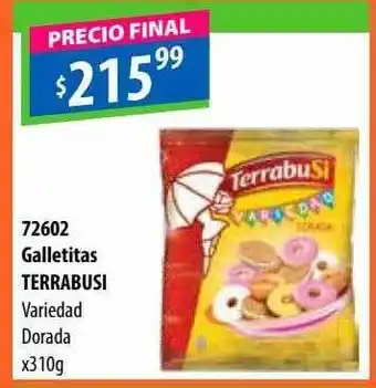 Micropack Galletitas terrabusi variedad dorada oferta