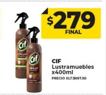 Supermayorista Vital Cif lustramuebles oferta