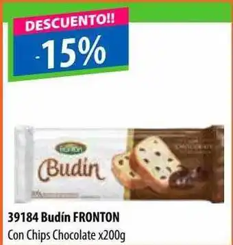 Micropack Budín fronton con chips chocolate oferta