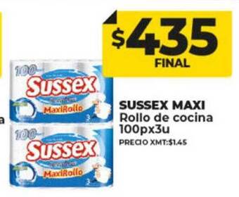 Supermayorista Vital Sussex maxi rollo de cocina oferta
