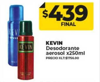 Supermayorista Vital Kevin desodorante aerosol oferta