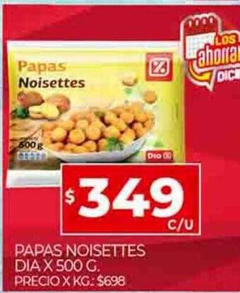 Supermercados DIA Papas noisettes dia oferta
