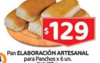 Cordiez Pan elaboración artesanal para panchos oferta
