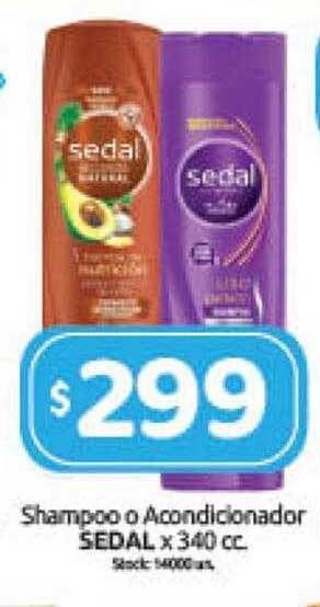 Cordiez Shampoo o acondicionador sedal oferta