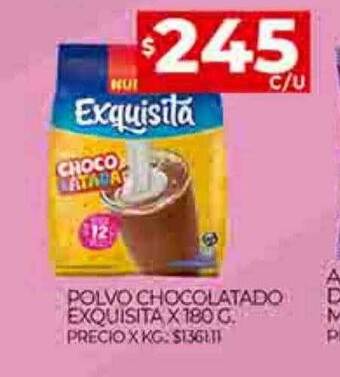 Supermercados DIA Polvo chocolatado exquisita oferta
