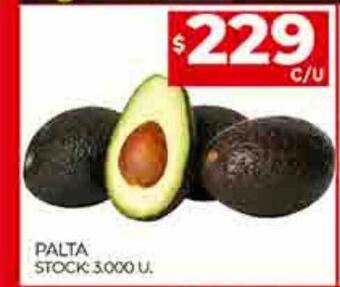 Supermercados DIA Palta oferta
