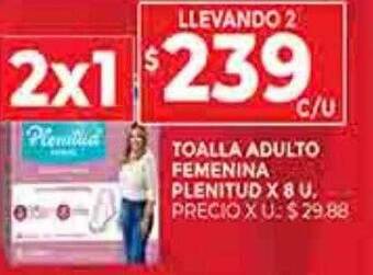 Supermercados DIA Toalla adulto femenina plenitud oferta